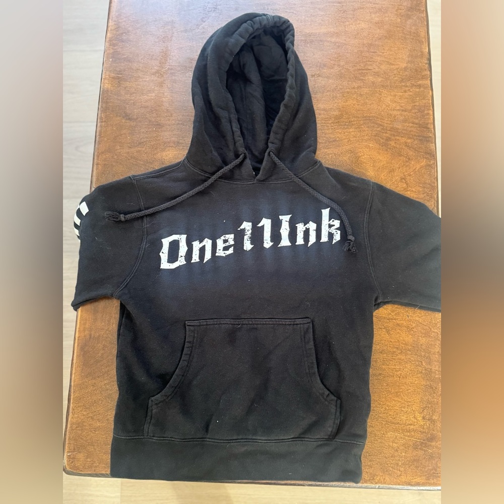 One 11 Ink - Classic Black Hoodie